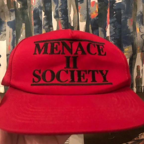 Supreme 1994 menace 2 society SnapBack.Worn but still has life.